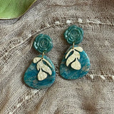 20Pcs Brass Leaf Charms Raw Textured Vine Pendant DIY Jewelry Findings