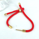 20Pcs Slider Stopper Adjustable Cord for Bracelet Making