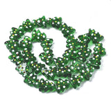 20Pcs Christmas Tree Lampwork Beads Glass Dangle Beads DIY Jewelry Making