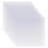 20Pcs Clear Mylar Stencil Sheets 12 inch Blank Stencil Material Sheets