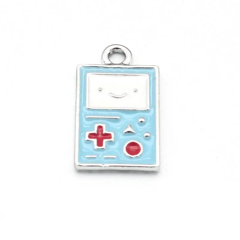 20Pcs Computer Alloy Enamel Pendants for Jewelry Making