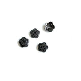 20Pcs CZ Flower Spacer Copper Jewelry Finding for Women Girl Bracelet Making