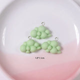 20Pcs Airplane Cloud Resin Charms for DIY Jewelry Earrings Bracelet Keychain Dec