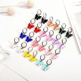 20Pcs Butterfly Phone Charm DIY Earring Findings