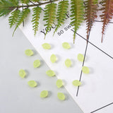 20Pcs Czech Glass Lemon Beads Fruit Yellow Glass Food Beads for Jewelry Making