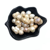 20Pcs Freshwater Pearl Beads 10-25mm Charm Jewelry DIY Necklace Earrings