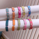 20Pcs Demon Slayer Kimetsu no Yaiba Ghost Blade Wristband Rubber Bracelet