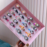 20Pcs Demon Slayer Kimetsu no Yaiba Ghost Blade Wristband Rubber Bracelet
