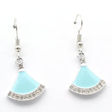 20Pcs Double Skirt Charms Alloy Enamel Pendants for Jewelry Making