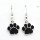 20Pcs Dog Footprint Charms Enamel Pendants for Jewelry Making