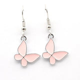 20Pcs Butterflies Charms Enamel Pendants for Jewelry Making Earrings Necklace