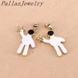 20Pcs Astronaut Holding Stars Charms for DIY Earrings Jewelry Making