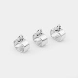 20Pcs Tibetan Silver Loop Bails Spacer Beads 10*6mm for Leather Cord Bracelets