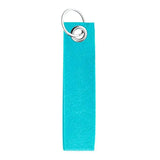 20Pcs Felt Key Rings with Blank Tag Stainless Steel Ring Make Your Own Keychain