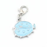 20Pcs Fish Charms Enamel Pendants for Jewelry Making