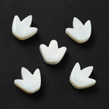 20Pcs Colorful Tulip Flower Glass Beads for Jewelry Making 16x16mm