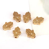 20Pcs Hamsa Spacer Beads, Evil Eye Charm, Jewelry Bracelet Accessories
