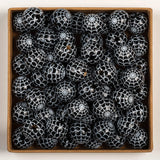 20Pcs Halloween Spider Web Wooden Beads DIY Decorations Crafts