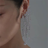 20Pcs Tassel Chain Wrap Ear Cuff DIY Dangle Earrings Non-Piercing Jewelry