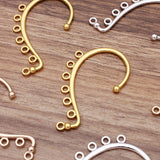 20Pcs Ear Cuff Wrap Tassel Drop Earrings DIY Ear Crawler Earrings
