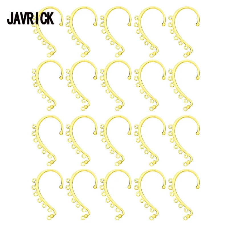 20Pcs Tassel Chain Wrap Ear Cuff DIY Dangle Earrings Non-Piercing Jewelry