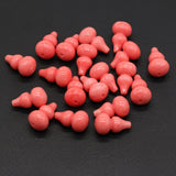 20Pcs Natural Pink Coral Pendant Gourd Beads DIY Jewelry Making