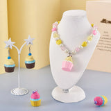 20Pcs Dessert Charms Cup Cake Pendants for Jewelry Making DIY
