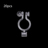 20Pcs Invisible Clip-on Earring Converters for Non Pierced Ears Jewelry Findings