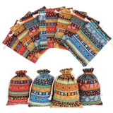 20Pcs Jewelry Pouches Drawstring Jute Sacks for Wedding, Party, Birthday