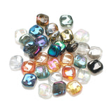 20Pcs 12mm Czech Glass Faceted Beads Square Shape for DIY Crystal Jewelry