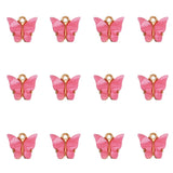 20Pcs/Lot Acrylic Butterfly Earring Charms Multicolor 14*12MM DIY Jewelry Making