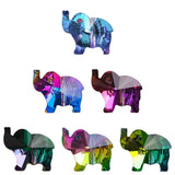 20Pcs 18mm Crystal Elephant Pendants Beads for DIY Jewelry Making