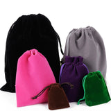 20Pcs Velvet Drawstring Jewelry Bags Wedding Favor Pouches Gift Bags