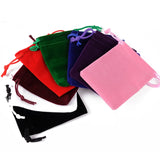 20Pcs Velvet Drawstring Jewelry Bags Wedding Favor Pouches Gift Bags
