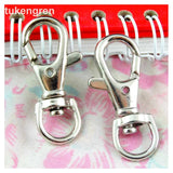20Pcs Antique Bronze K Lobster Clasps Key Hook Keychain DIY Jewelry Accessories