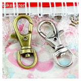 20Pcs Antique Bronze K Lobster Clasps Key Hook Keychain DIY Jewelry Accessories