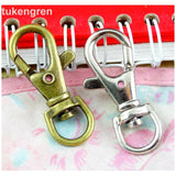 20Pcs Antique Bronze K Lobster Clasps Key Hook Keychain DIY Jewelry Accessories