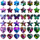 20Pcs/Lot Crystal Heart Pendant 14mm Charms Glass Beads For Jewelry Making