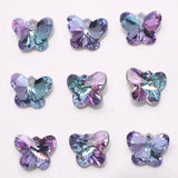 20Pcs/Lot Crystal Heart Pendant 14mm Charms Glass Beads For Jewelry Making