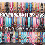 Bohemian Cotton Rope Bracelets Men Women Ethnic Anklet Jewelry