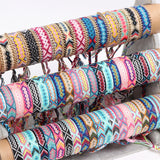 Bohemian Cotton Rope Bracelets Men Women Ethnic Anklet Jewelry