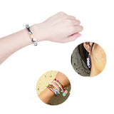20Pcs Tai Chi Ceramic Beads DIY Bracelet Making