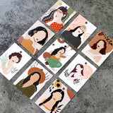 20Pcs/Lot Earrings Necklace Display Cards Jewelry Packaging Hang Tag 6x8cm