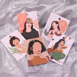 20Pcs/Lot Earrings Necklace Display Cards Jewelry Packaging Hang Tag 6x8cm