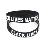 20Pcs BLM Wristband Bracelet Rubber Bangles for Men Women