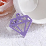 20pcs Flatback Star Resin Crafts for Necklace Pendant Keychain DIY