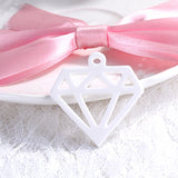 20pcs Flatback Star Resin Crafts for Necklace Pendant Keychain DIY