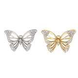 20Pcs Filigree Butterfly Charms Pendant For Jewelry Making