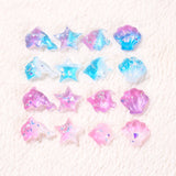 20Pcs Ocean Series Resin Charms for Earrings DIY Jewelry Making