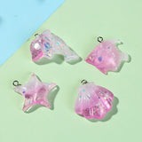 20Pcs Ocean Series Resin Charms for Earrings DIY Jewelry Making